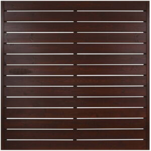 Płot boazeryjny 1800 x 1800 mm Faro Brąz