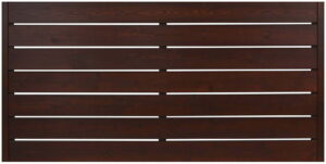 Płot boazeryjny 900 x 1800 mm Faro Brąz