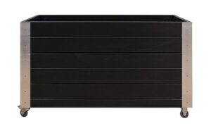 Rozsada na kółkach wykończenie aluminium Antracyt 540 x 1000 x 450 mm