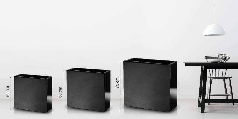 Donica Fiberglass 550 x 280 x 760 mm 95.012.76