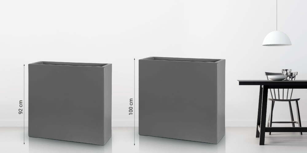 Donica Fiberglass 550 x 280 x 600 mm 95.022.60