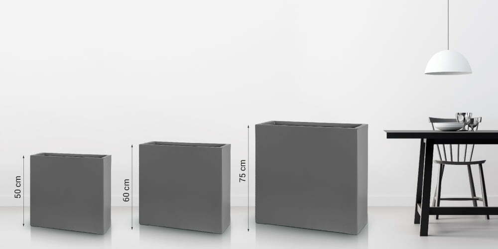 Donica Fiberglass 550 x 280 x 600 mm 95.022.60
