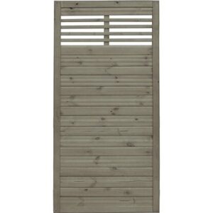 Płot boazeryjny 1800 x 900 mm Lucca Grau