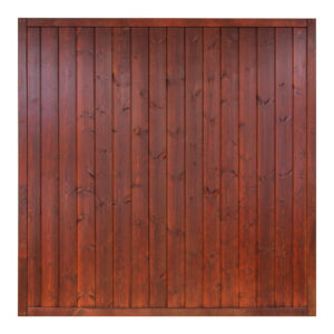 Płot boazeryjny 1800 x 1800 mm Oxford Brąz
