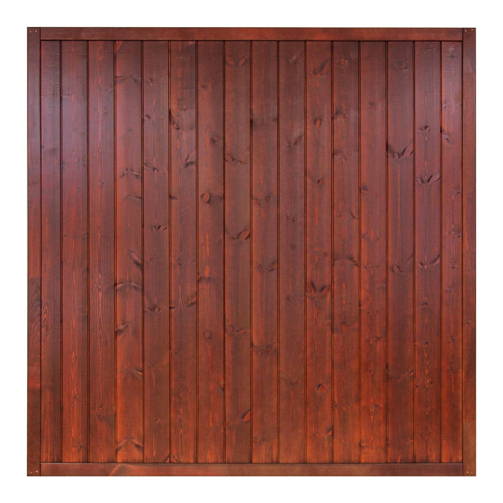 Płot boazeryjny 1800 x 1800 mm Oxford Brąz