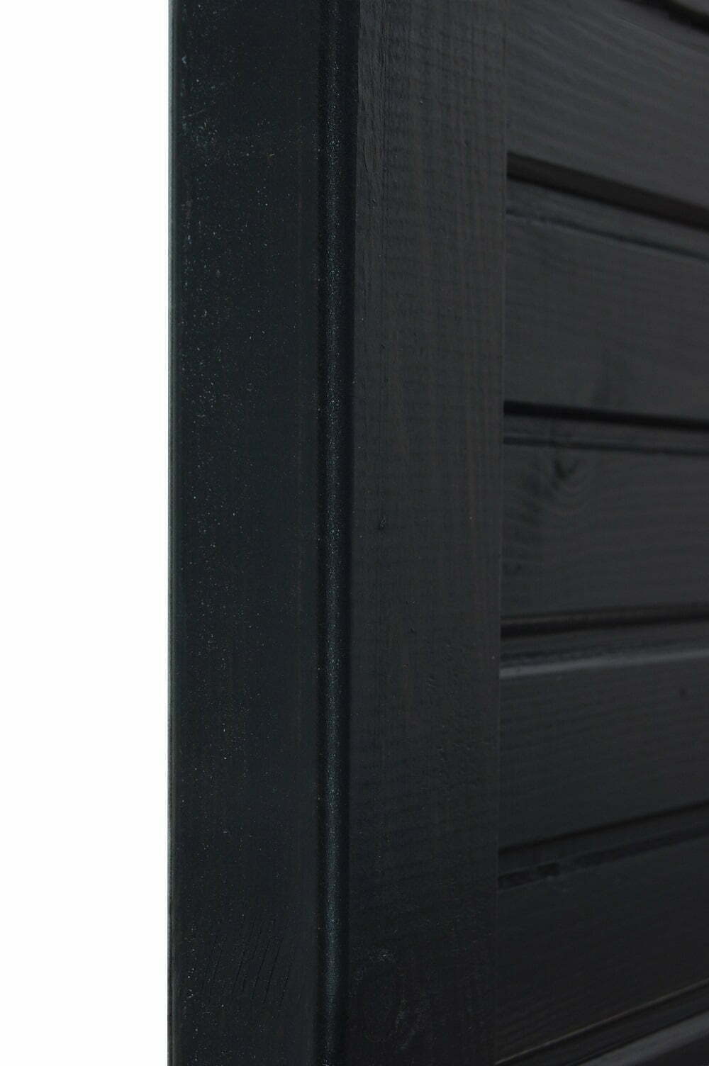 Płot boazeryjny 1800 x 900 mm DUO Antracyt