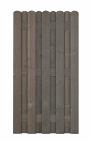 Płot 1800 x 900 mm Bohlenzaun Szary