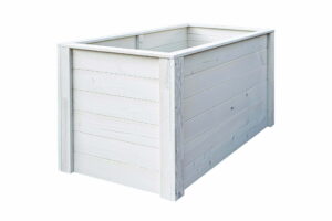 Rozsada skrzynia drewniana do roślin 1500x740 mm cream