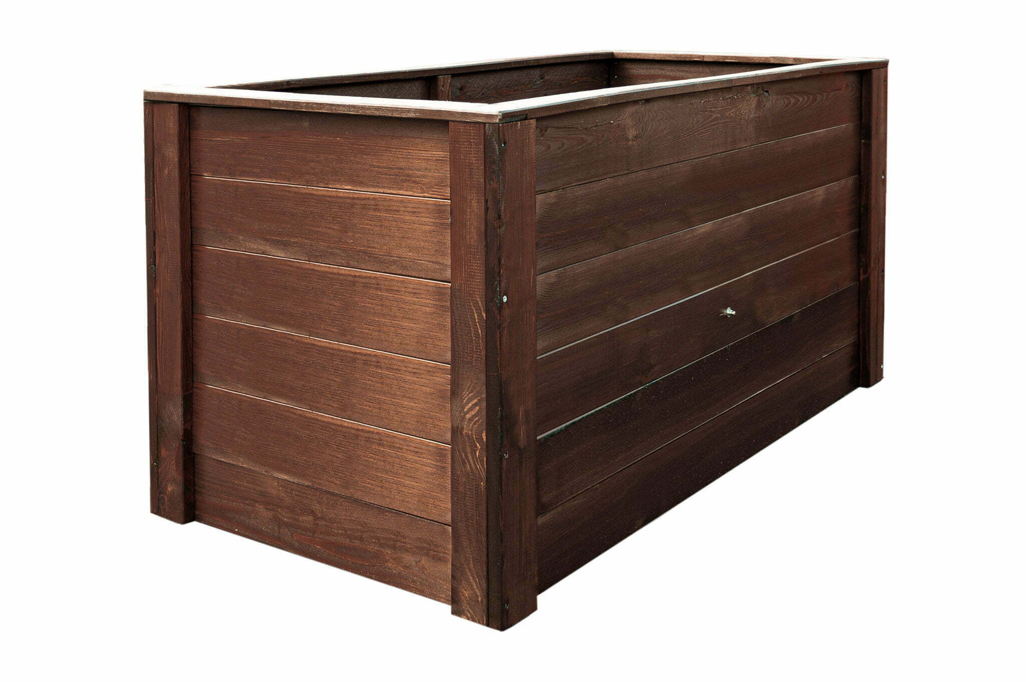Rozsada skrzynia drewniana do roślin 1500x740 mm brąz