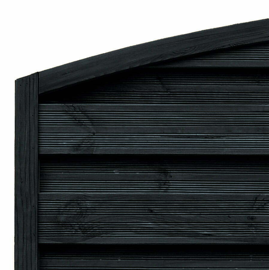Płot ryflowany 1800/1950 x 1800 mm (MUNCHEN) Antracyt