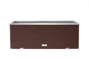 Donica Technorattanowa 700x380x400mm wyk. aluminium