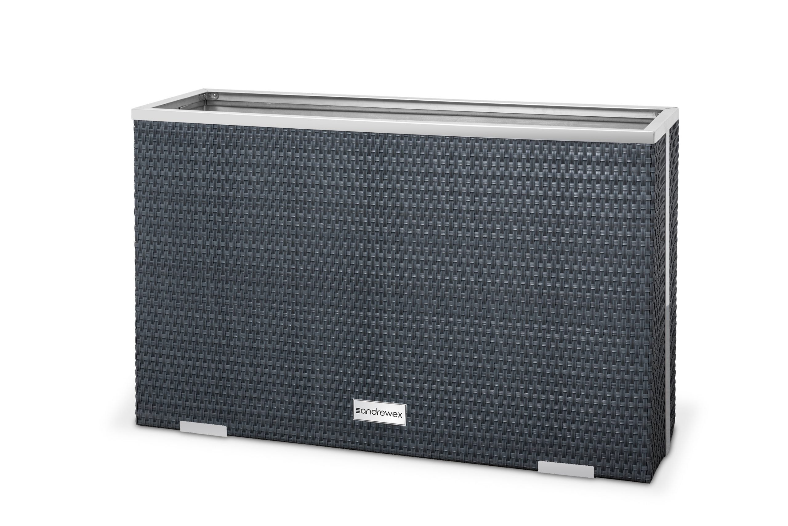 Donica Technorattanowa 1000x300x600 mm wyk.aluminium