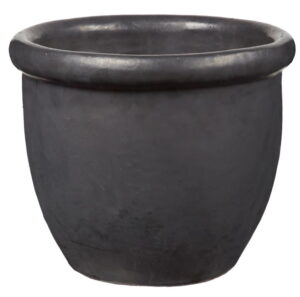 Donica ceramiczna 75.404.40 | Glazed 352pot 400 x 320mm Grafit