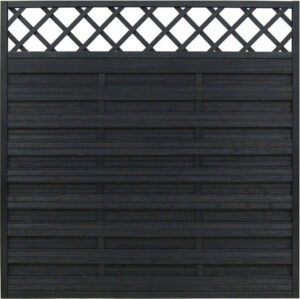 Płot ryflowany 1800 x 1800 mm HAMBURG Antracyt