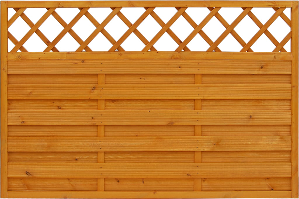 Płot ryflowany 1200 x 1800 mm HAMBURG Pinia