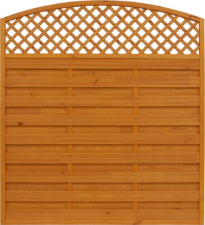 Płot ryflowany 1800/1950 x 1800 mm BORDEAUX Pinia
