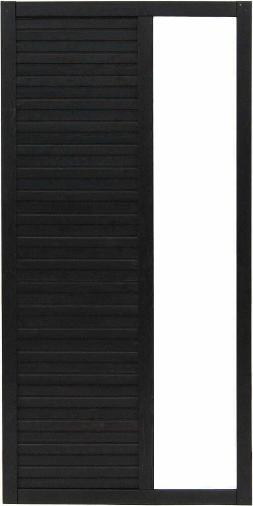 Płot boazeryjny 1800 x 900 mm DUO Antracyt
