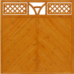 Płot boazeryjny 1800 x 1800 mm TOULON Pinia