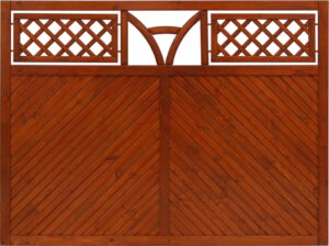 Płot boazeryjny 1350 x 1800 mm TOULON Teak