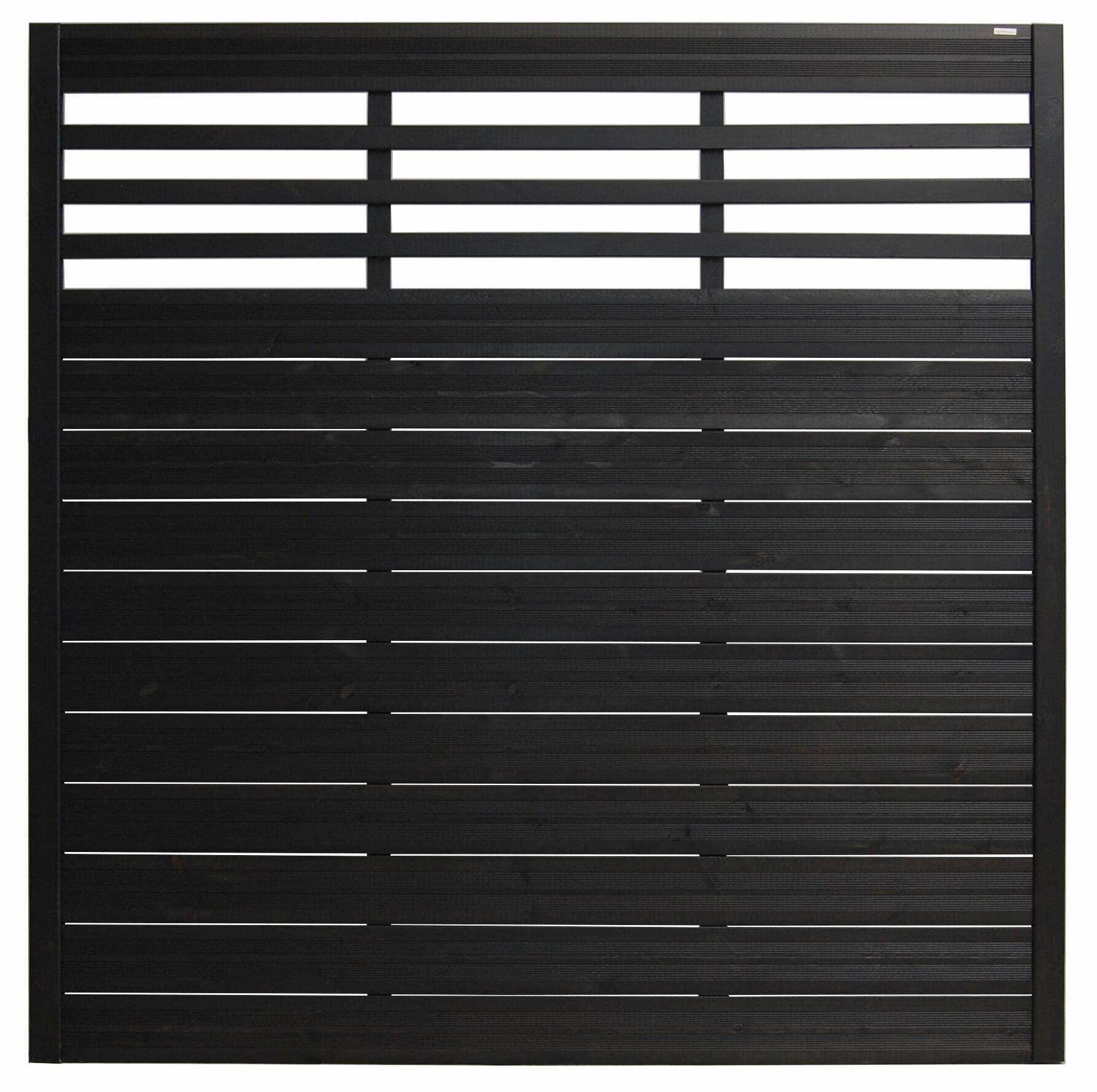 Płot boazeryjny 1800 x 1800 mm Soho Antracyt