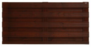 Płot ryflowany 900 x 1800 mm Goch Brąz