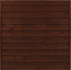 Płot ryflowany 1800 x 1800 mm MUNCHEN Brąz