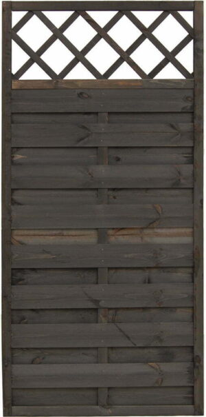 Płot lamelowy 1800 x 900 mm Greven Szary