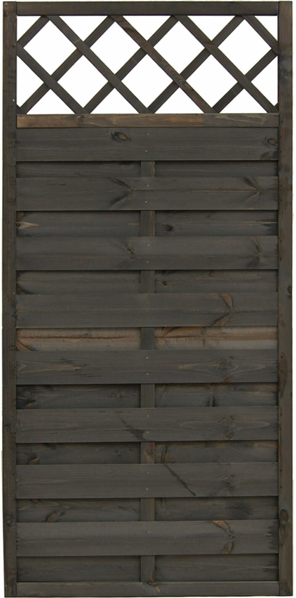 Płot lamelowy 1800 x 900 mm Greven Szary