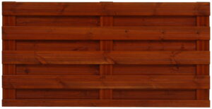 Płot ryflowany 900 x 1800 mm Goch Teak