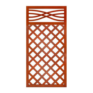 Płot w kratkę 1800 x 900mm MALAGA Teak