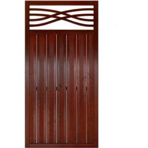 Płot boazeryjny 1800 x 900mm MALAGA Brąz