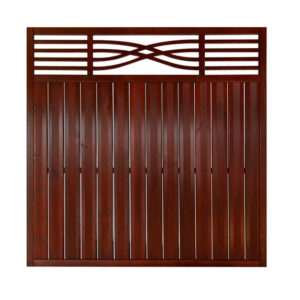 Płot boazeryjny 1800x1800mm MALAGA Brąz