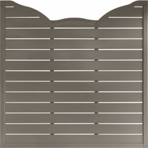 Płot boazeryjny 1800 x 1800 mm CALAIS Grau