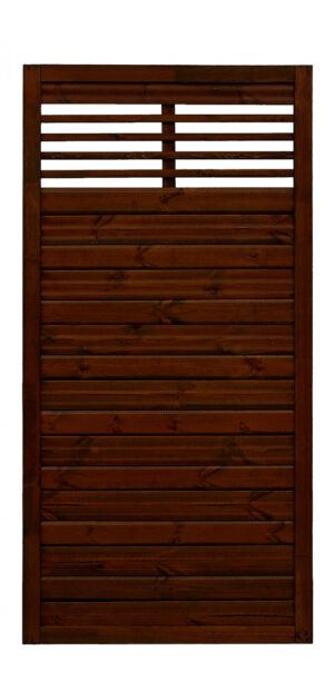 Płot boazeryjny 1800 x 900 mm Lucca Brąz