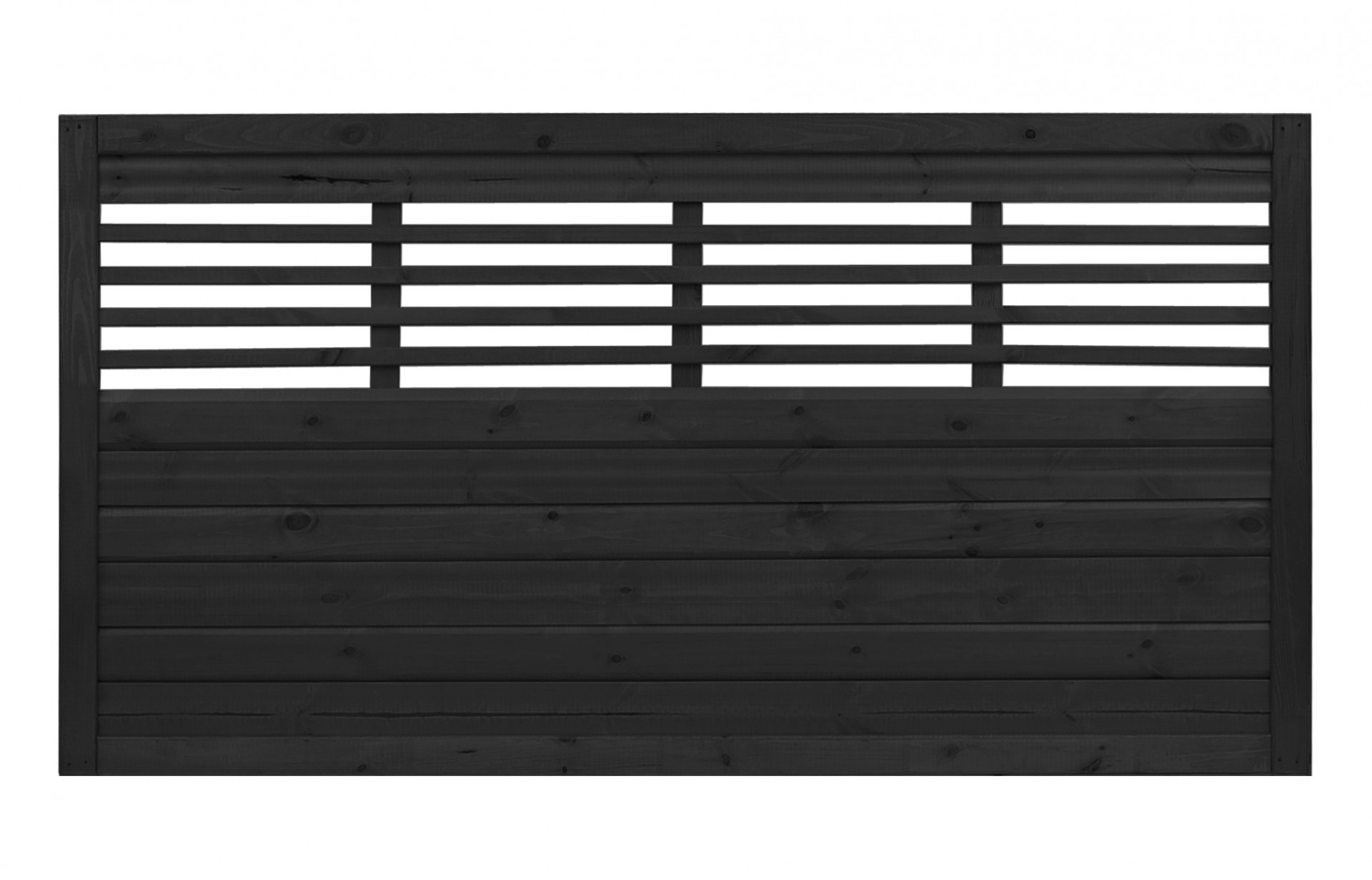 Płot boazeryjny 900 x 1800 mm Lucca Antracyt