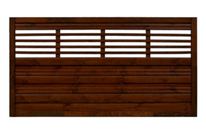 Płot boazeryjny 900 x 1800 mm Lucca Brąz