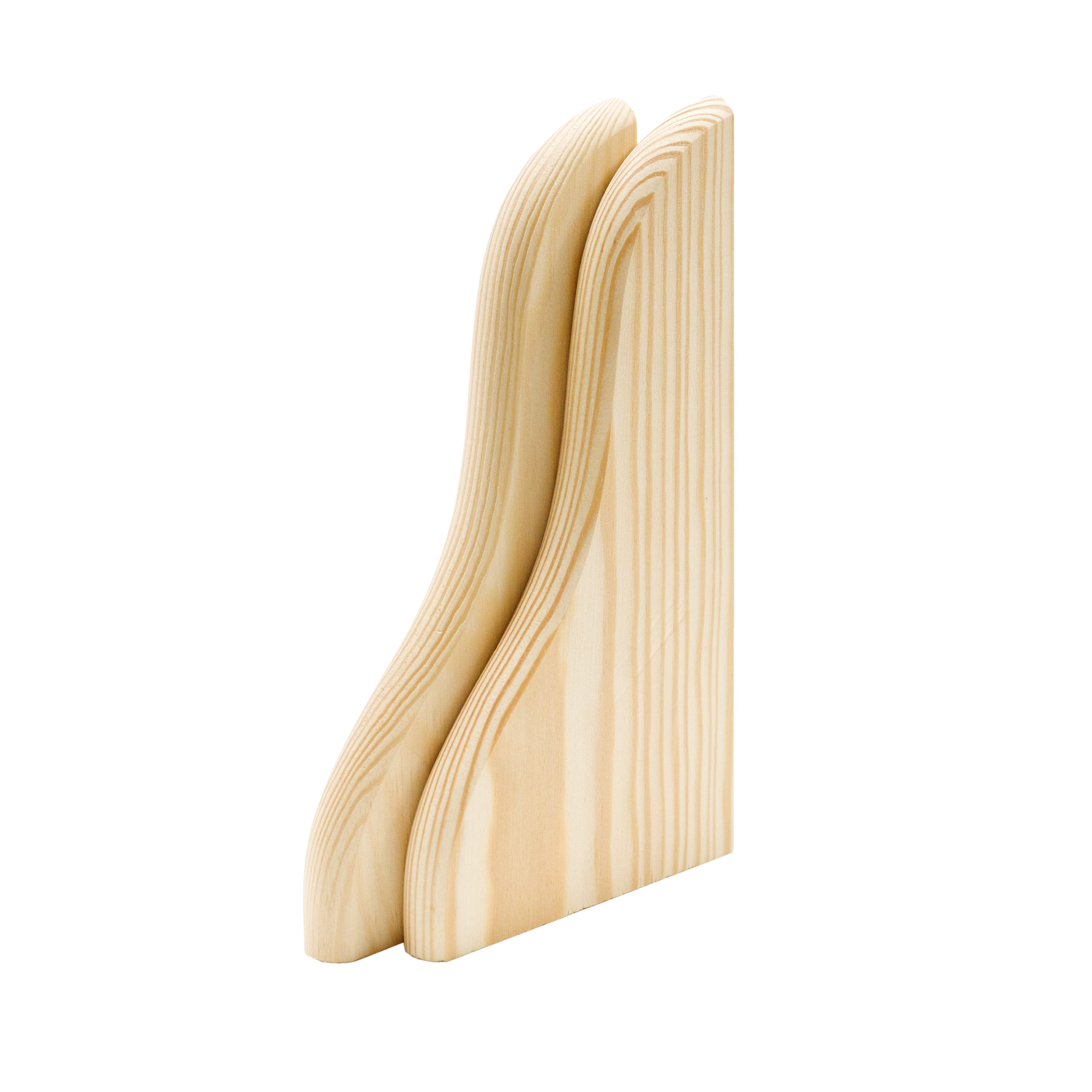 Wspornik drewniany do półek 220x110 mm