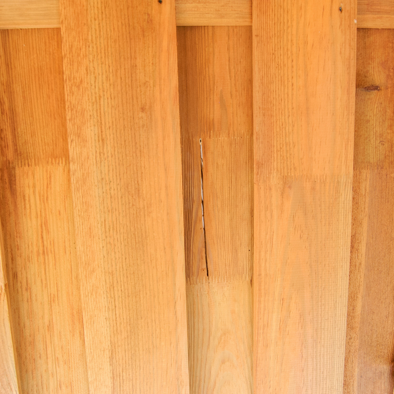 Płot 1800 x 1800 mm Bohlenzaun impregnacja brąz WYPRZEDAŻ