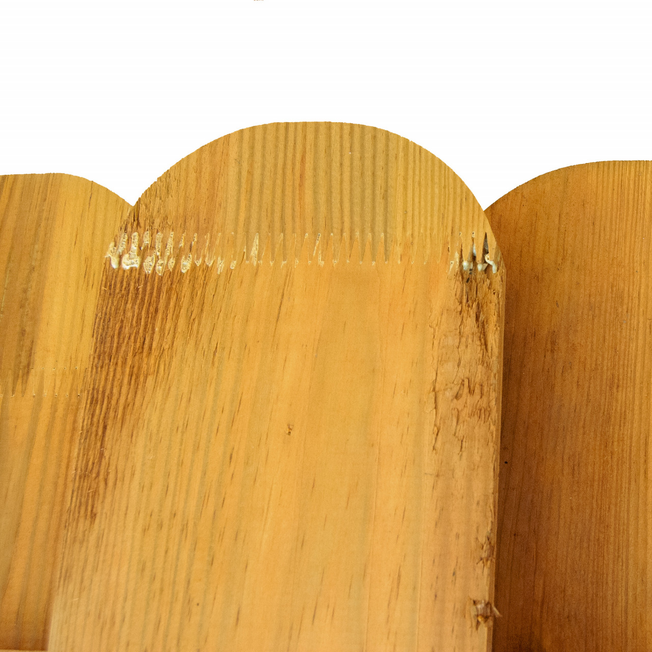 Płot 1800 x 1800 mm Bohlenzaun impregnacja brąz WYPRZEDAŻ