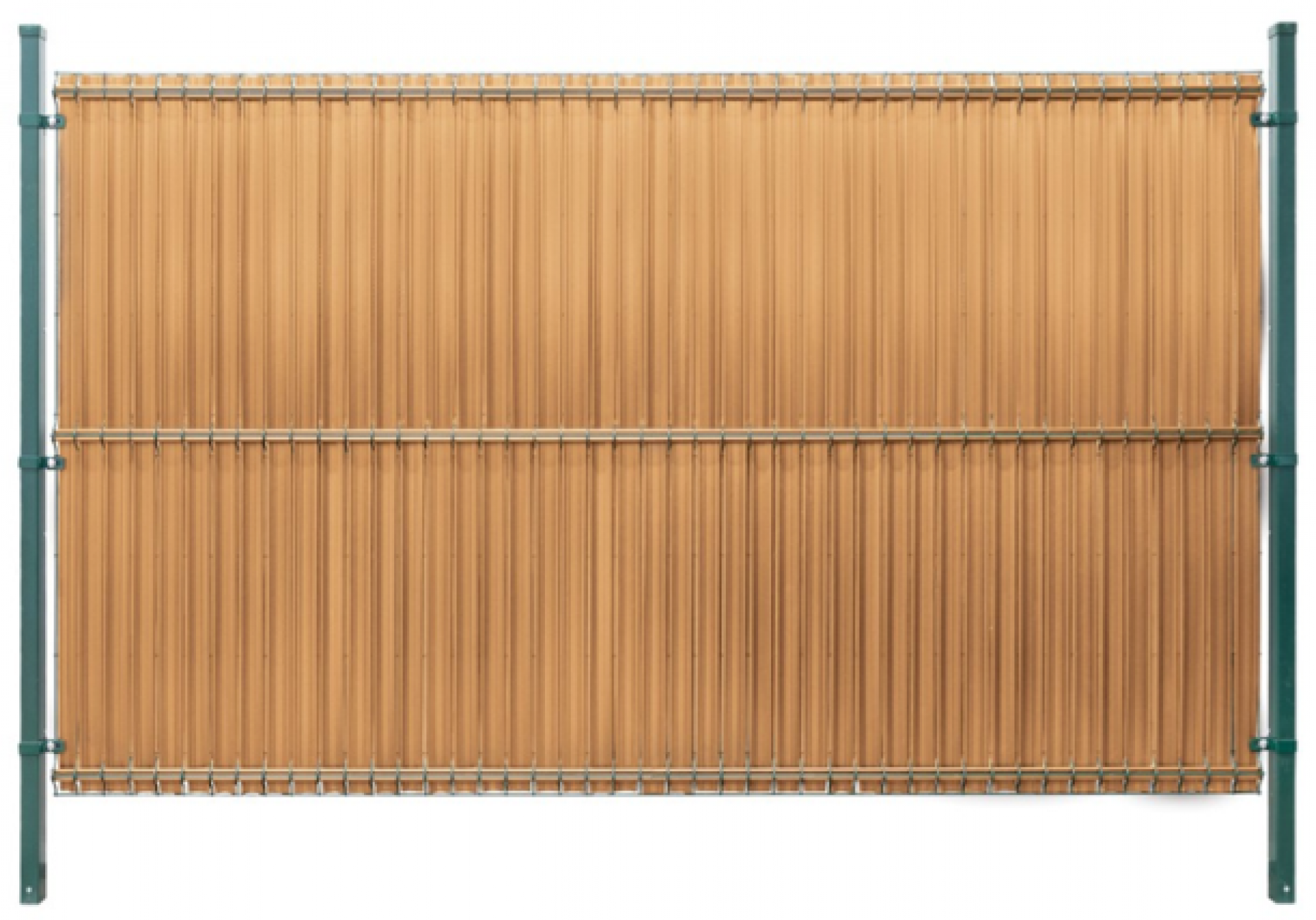 Listwa pionowa do paneli ogrodzeniowych - komplet 1730x2500 mm beż RD08